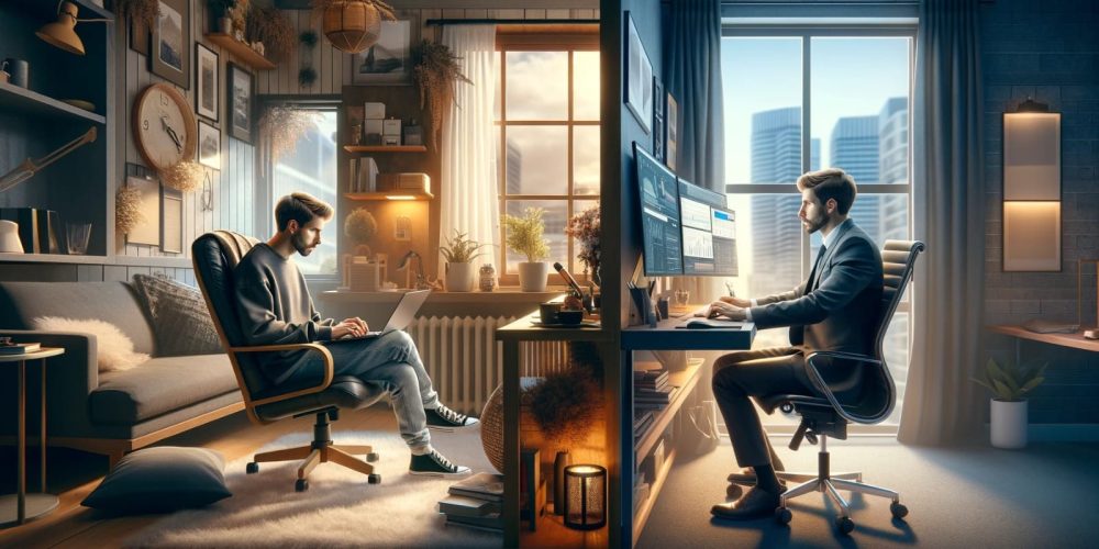 trabalho remoto x trabalho presencial trabalho remoto x trabalho presencial